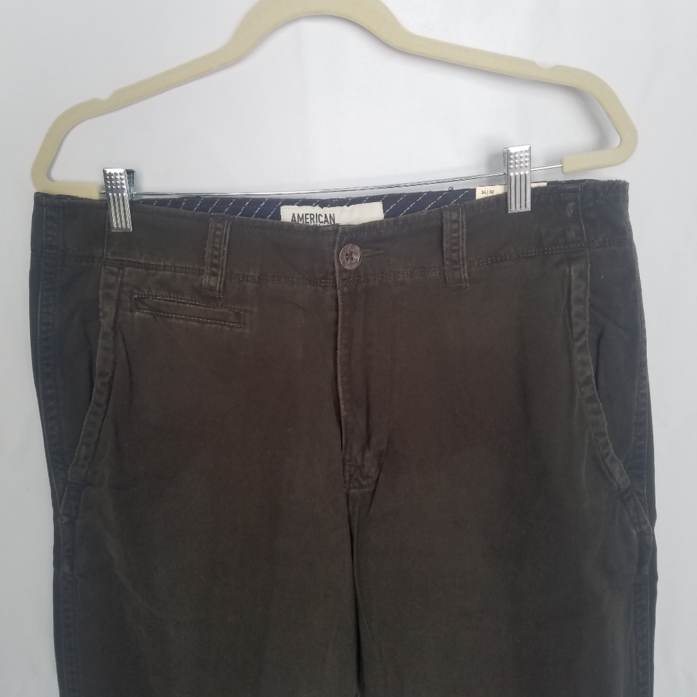 Men's American Eagle bootcut khaki 34 x 32